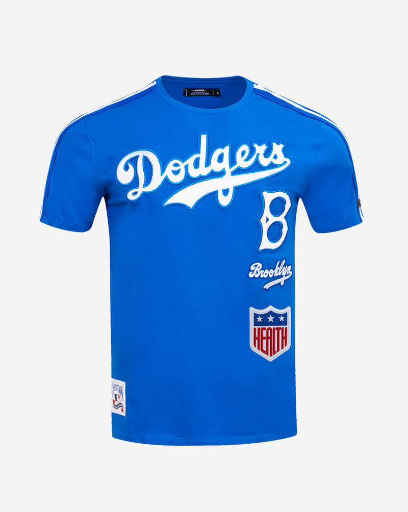 PRO STANDARD Brooklyn Dodger Retro Classic Striped Tee LBD135708-RYB Blue 1