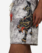 Ed Hardy Wolf Printed Mesh Short EHM800414-IVY cream 3