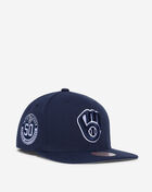 Milwaukee Brewers MLB Back to Basics Snapback Hat