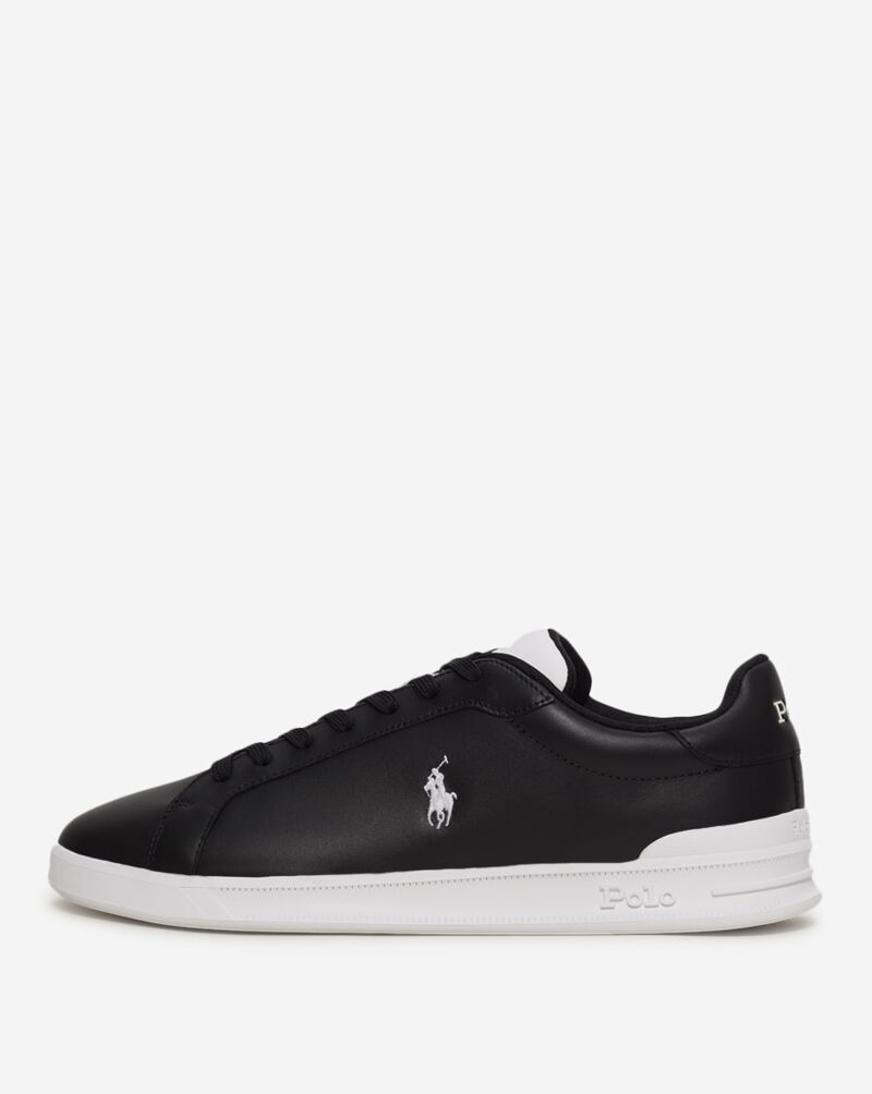 Polo Ralph Lauren Leather Heritage Court 809944784004 Black 1