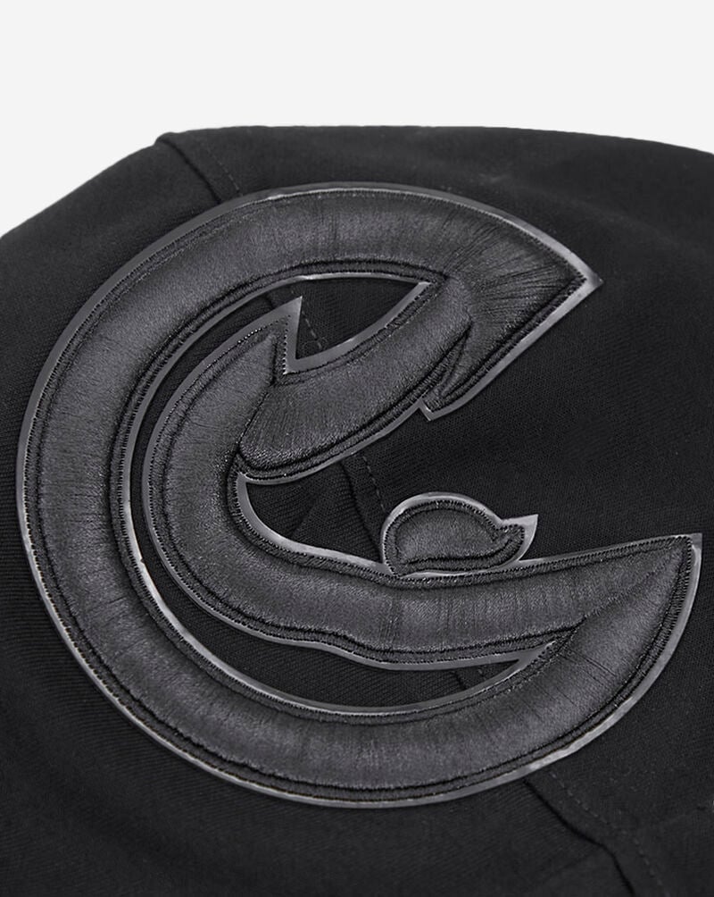PRO STANDARD Atlanta Hawks Triple Black Double Knit Pull Over Hoodie BAH554594-3BK Black 2