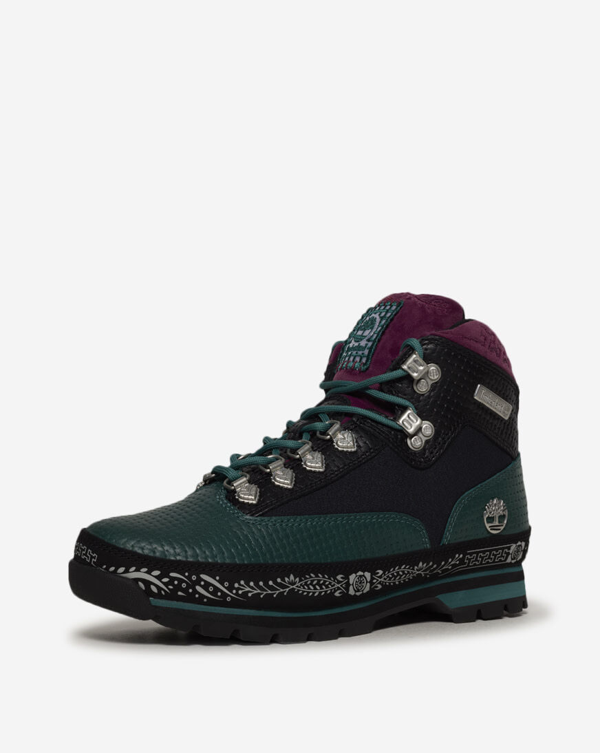 Shop Timberland Dia de Muertos Euro Hiker Boot TB0A2P27A4W1 blue