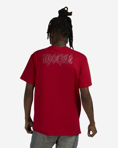 Chrome Hanging Crosses Tee