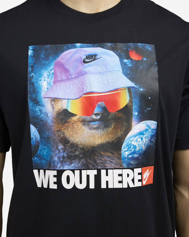 Nike Astro Sloth Graphic T-Shirt HJ0752-010 Black 3