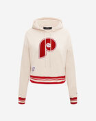 Philadelphia Phillies Retro Classic Fleece Cropped Pullover Hoodie