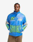 Smoke Rise Republic Racing PU Jacket  WO25689SNZ-RYL Blue 1