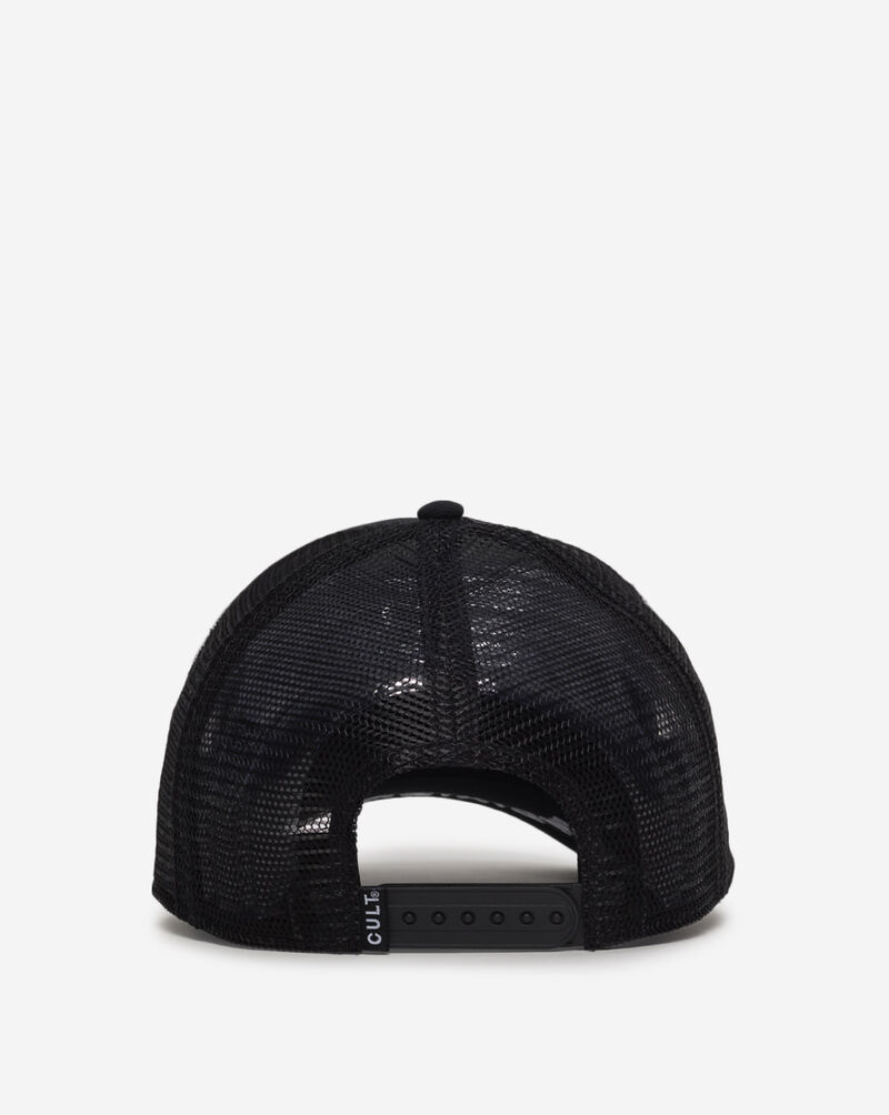 Cult of Individuality Skulls Mesh Back Trucker Hat 625BS-CHS03A Black 3