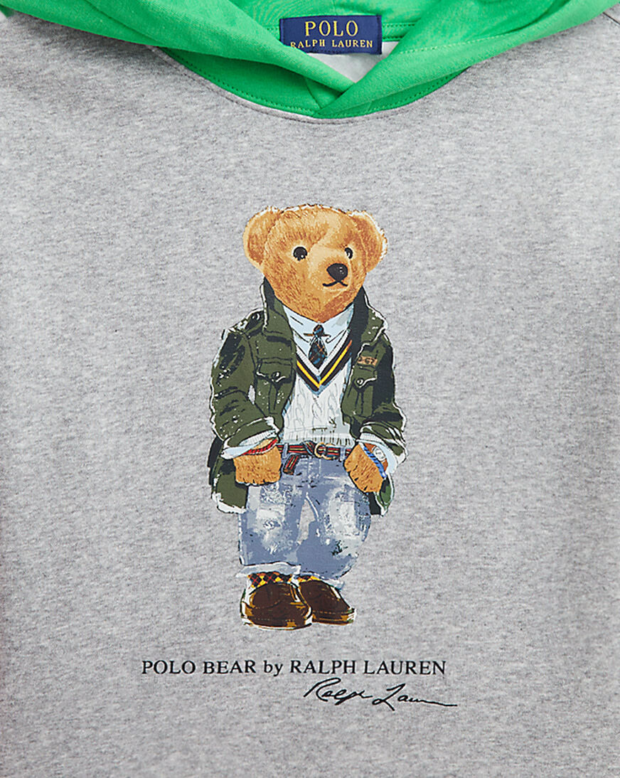 Shop Polo Ralph Lauren Grade School Polo Bear Color Blocked Fleece