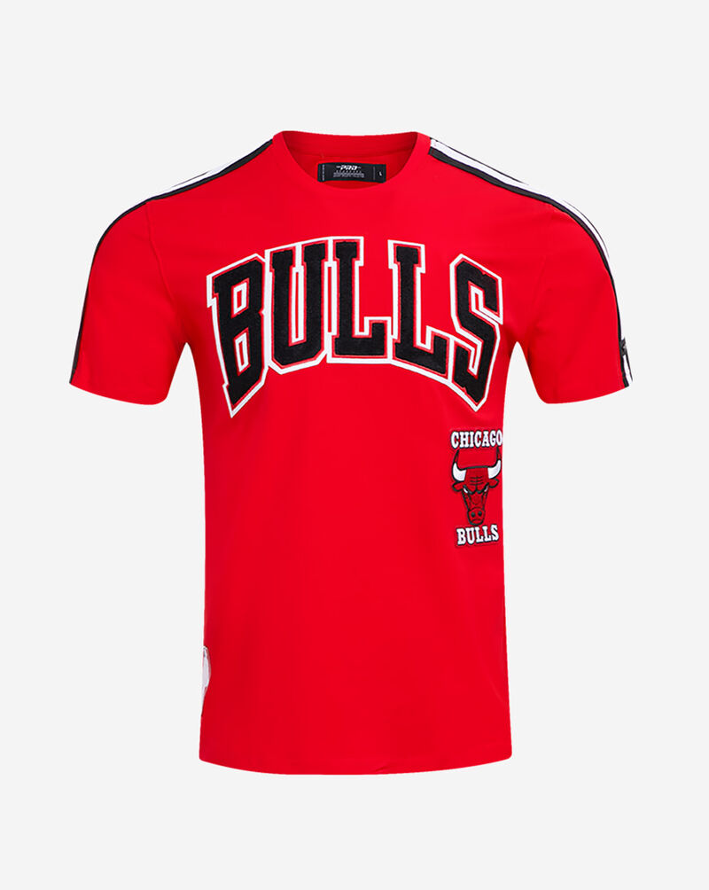 PRO STANDARD Chicago Bulls Retro Classic Striped Tee BCB156010-RBK Red 1
