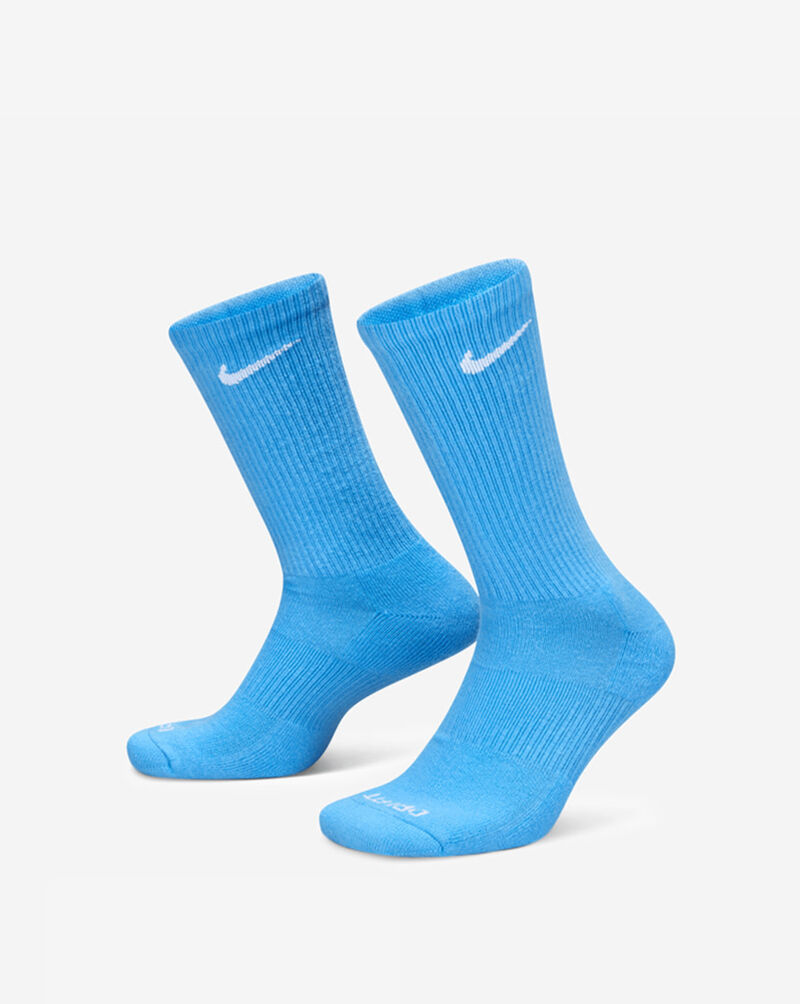 Nike Everyday Crew 6PK Socks SX6897-937 Blue 1
