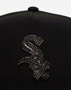 New Era 59Fifty Chicago White Sox Stone Logo Fitted Hat 60838909 Black 2