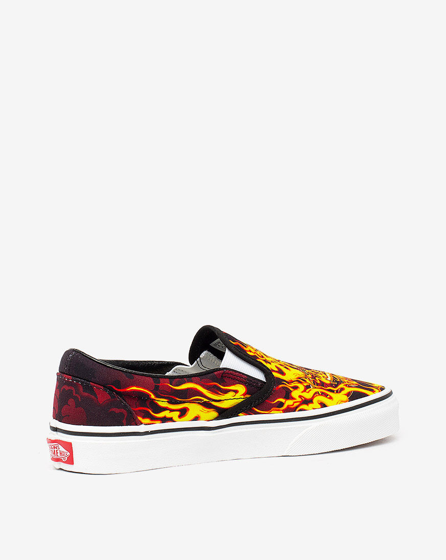 vans slip on samurai rising