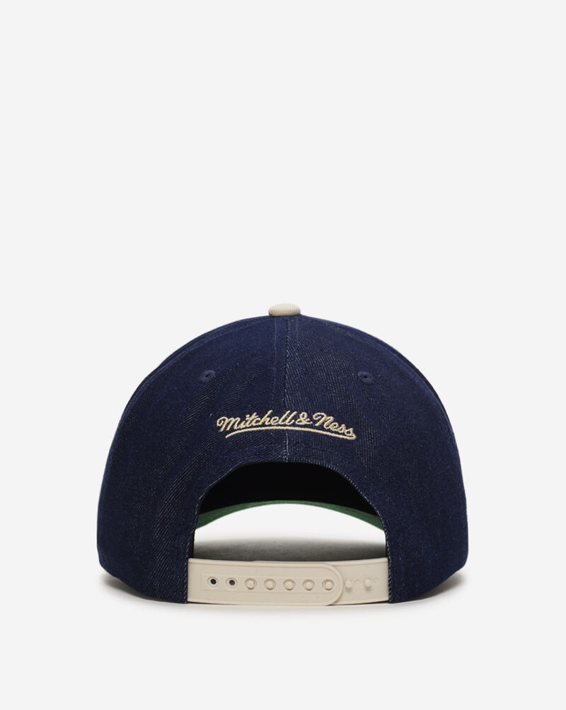 Mitchell  Ness New York Yankees Pro Pinch Denim Chainstitch Snapback Hat HP14680-NYYDNCR Blue 3