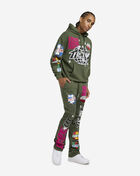 Fleece Pant With Patches