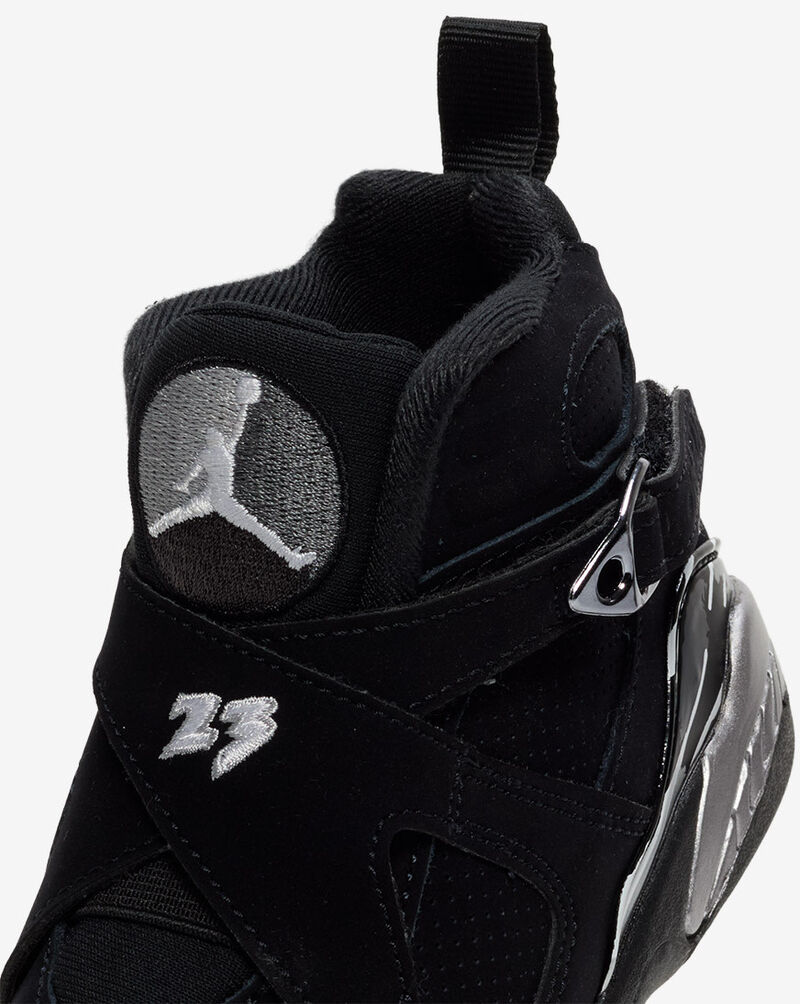 Jordan Little Kids' Air Jordan 8 Retro "Chrome" 305369-007 Black 8