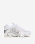 Nike Big Kids' Shox R4 CW2626-101 White 4