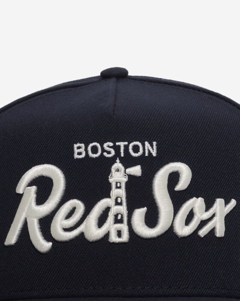 New Era 9Fifty Boston Red Sox Local Play A-Frame Snapback Hat 60758332 Blue 2