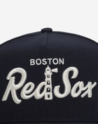 New Era 9Fifty Boston Red Sox Local Play A-Frame Snapback Hat 60758332 Blue 2