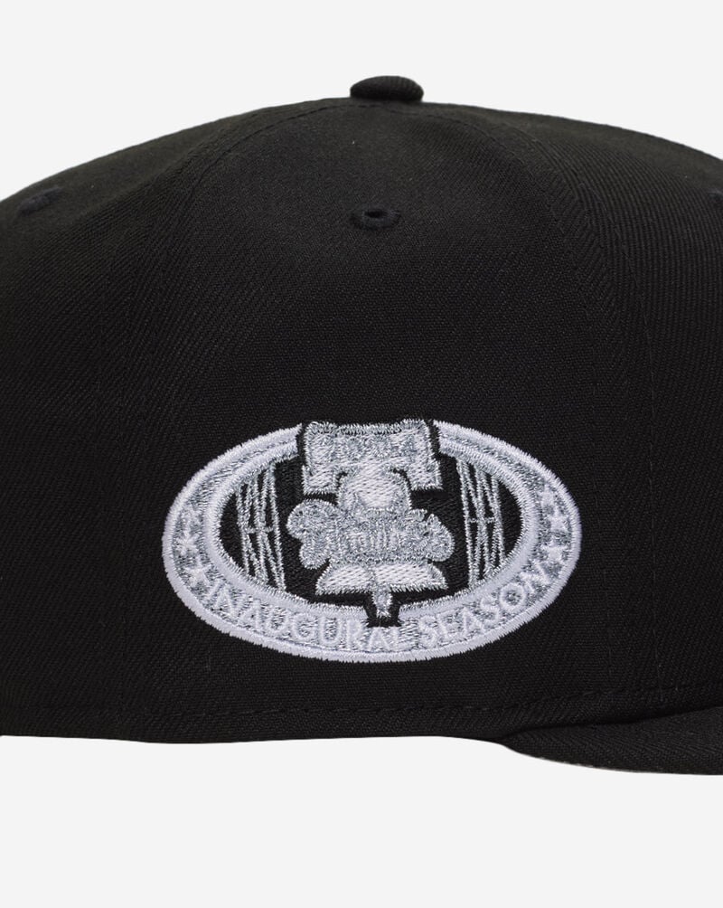 New Era 59Fifty Philadelphia Phillies Metallic Fitted Hat 70931916 Black 2