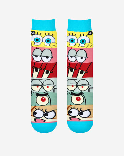 Spongebob Mashup Socks (L)