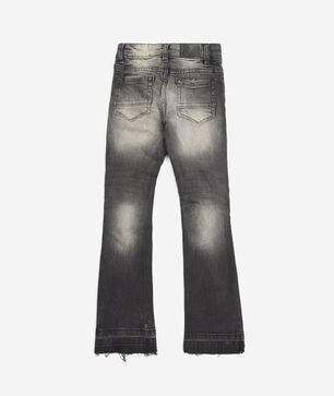 Kids' Distressed Stacked Denim