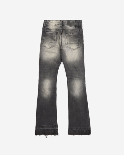 Kids' Distressed Stacked Denim