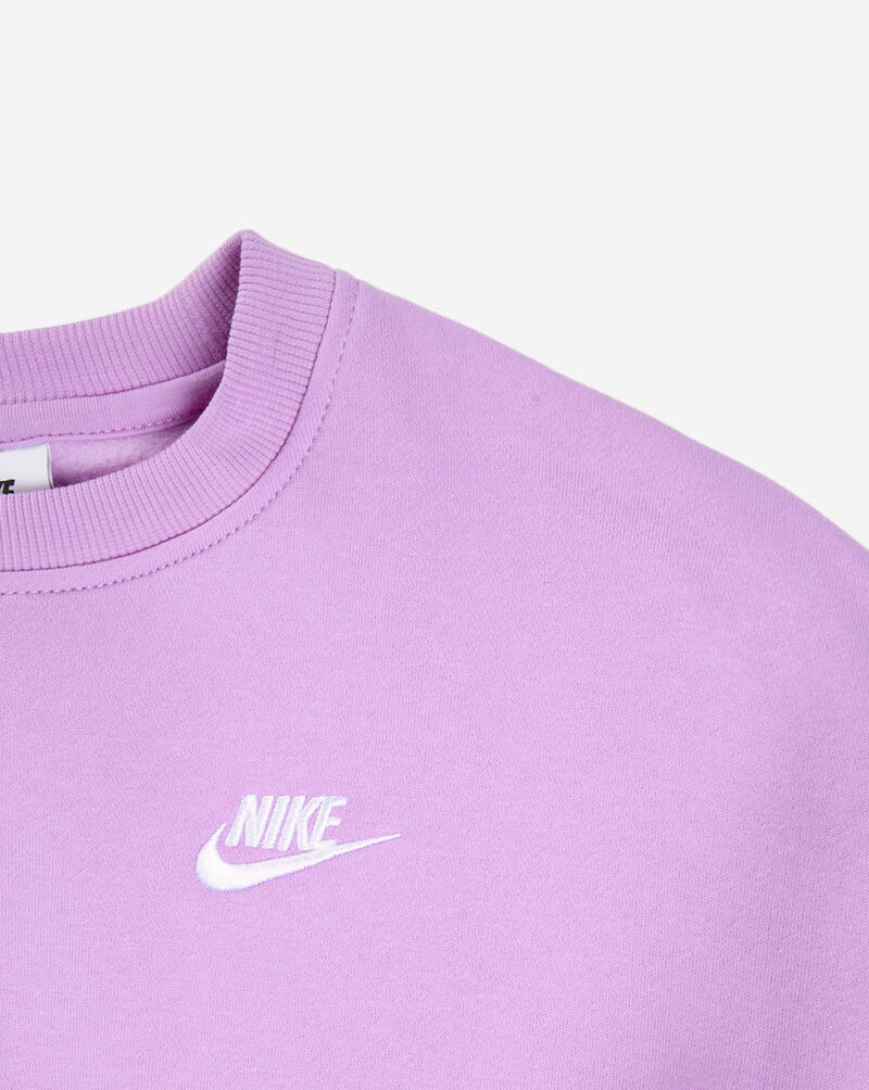 Nike Kids' NSW Club Fleece Boxy Crewneck FZ9244-532 Pink 2