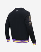 PRO STANDARD Los Angeles Lakers Mash Up Rib Fleece Crewneck BLL554171-BKP Black 3