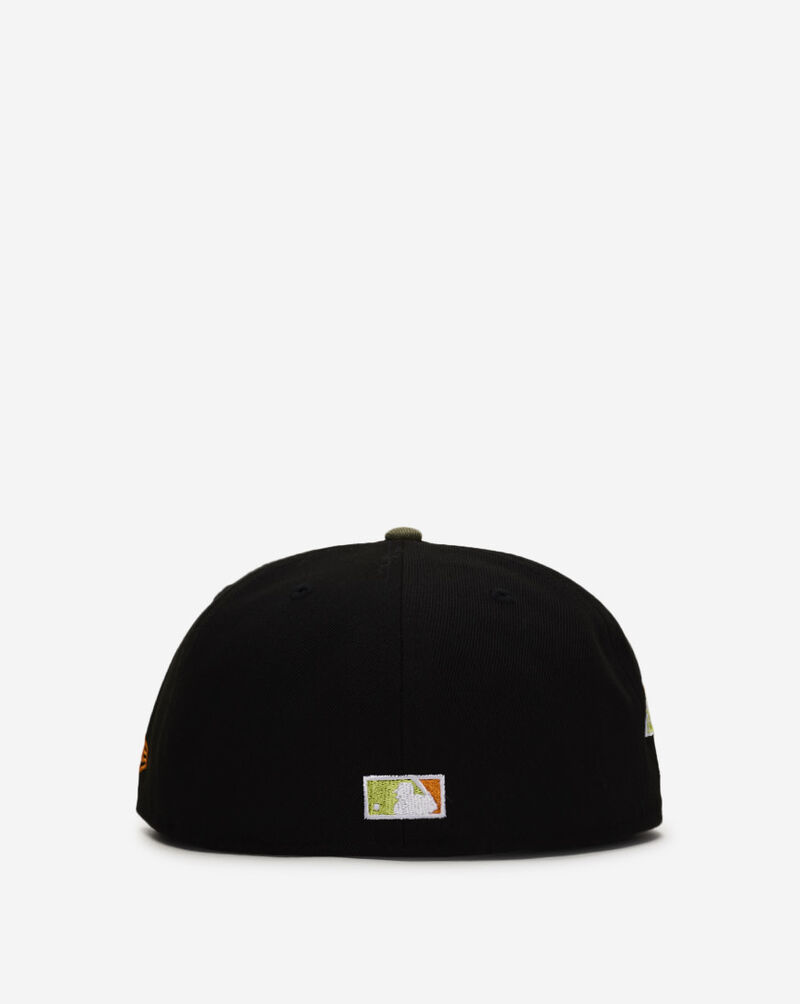 New Era 59Fifty Chicago White Sox Green Bark Fitted Hat 70948467 Black 3