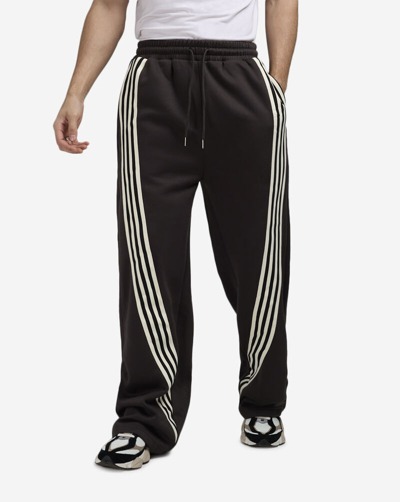 American Stitch Stripe Fleece Pants SU25B515-GRY Grey 1