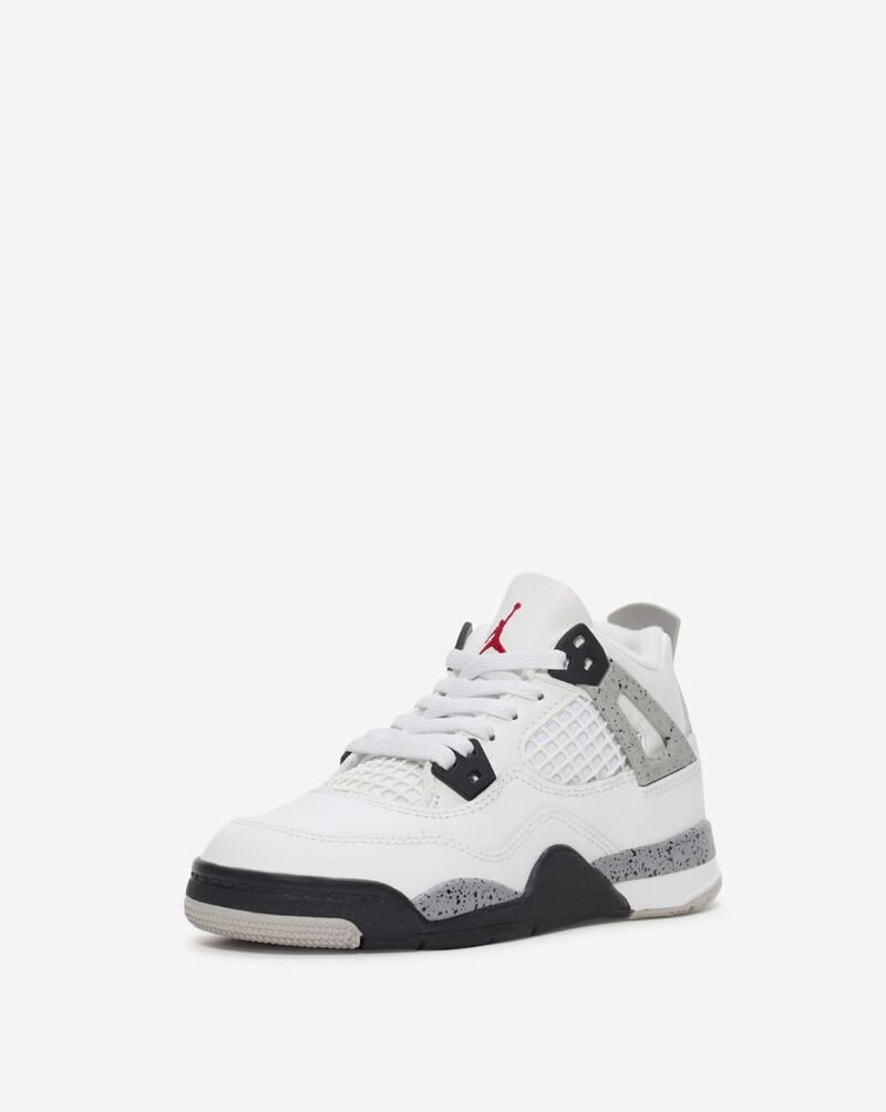 Jordan Little Kids' Air Jordan 4 Retro IB4388-100 White 2