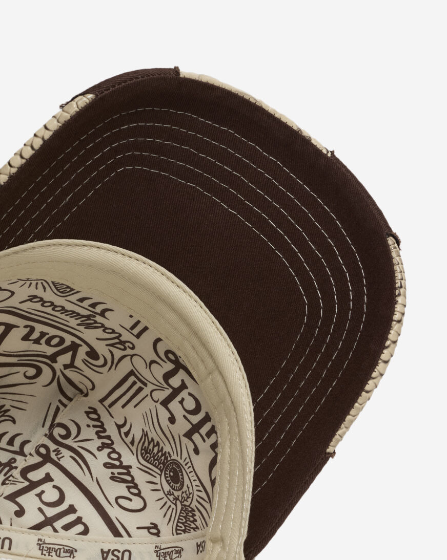 Shop Von Dutch Shed Trucker Hat VDHH0120 brown | SNIPES USA