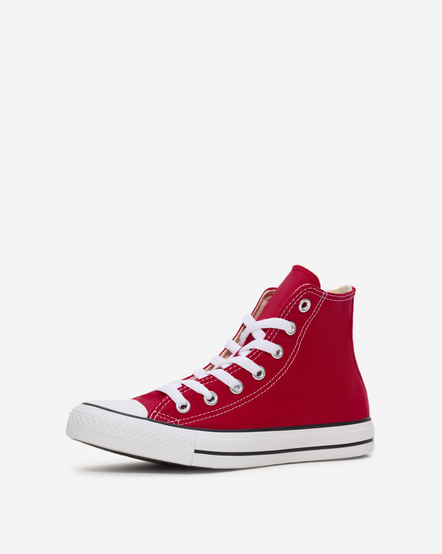 Shop Converse Grade School Chuck Taylor All Star Hi M9621J red