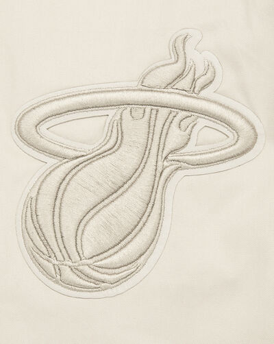 Miami Heat Neutral Twill Jacket