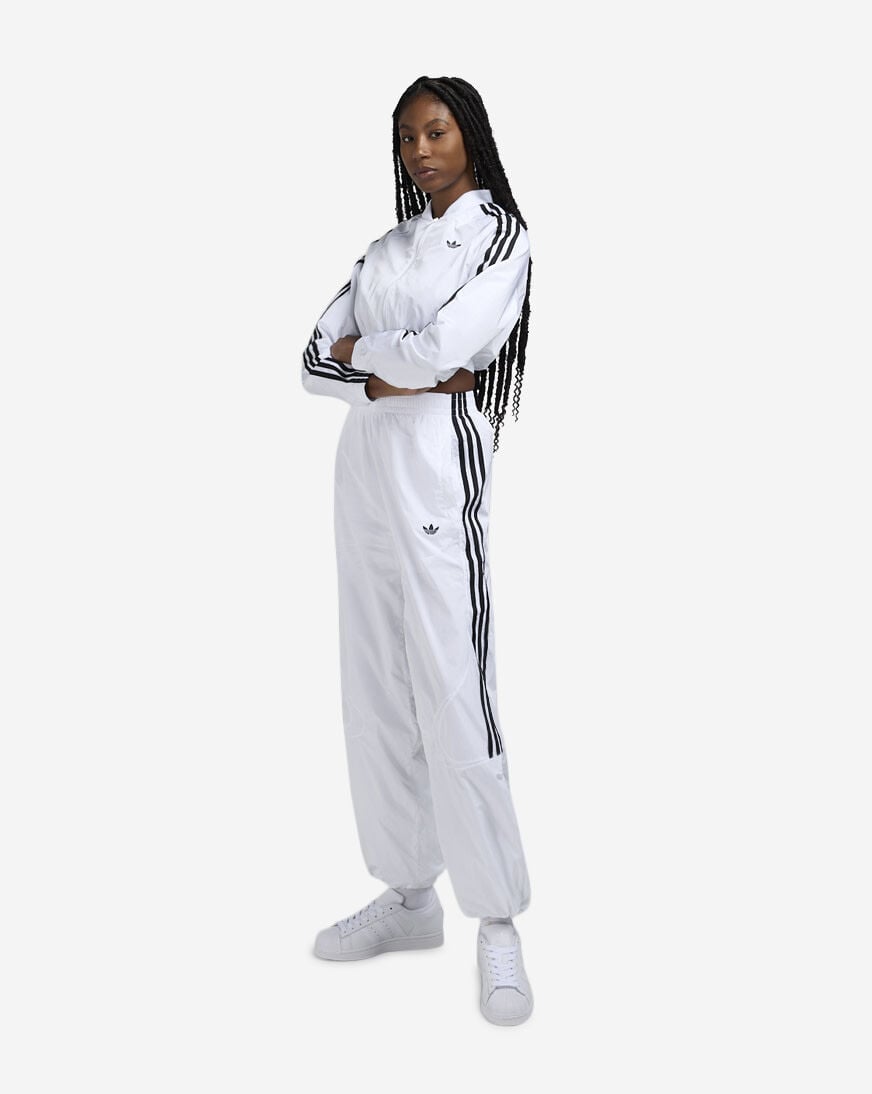 Shop adidas Team Geist Oversized Track Pants JD0257 white