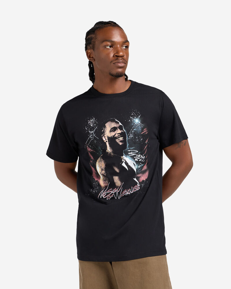 Urban Classics Burna Boy No Sign Of Weakness Tee MCUS294-US-00007 Black 1