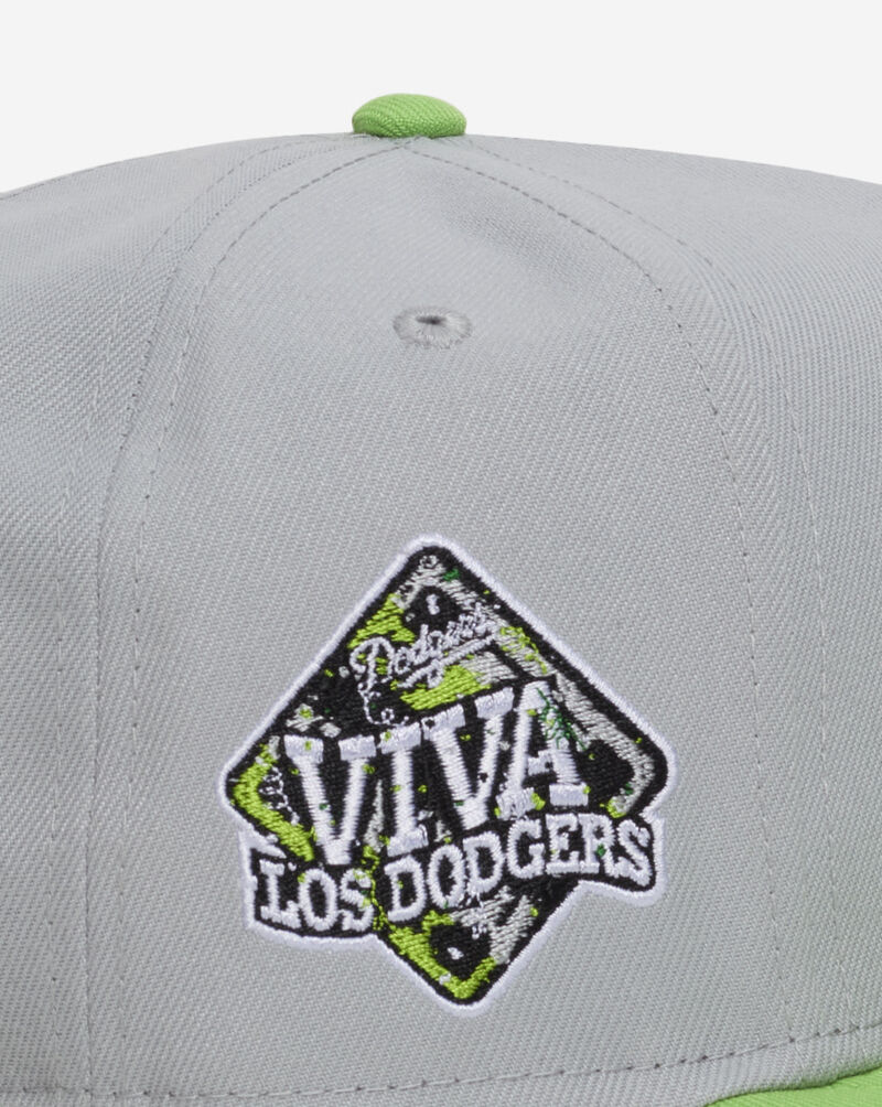 New Era 9Fifty Los Angeles Dodgers A-Frame Snapback Hat 71015773 Grey 2