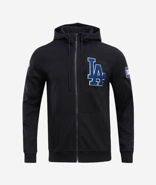 Los Angeles Dodgers Classic Chenille Double Knit Full-Zip Hoodie