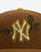 New Era 59Fifty New York Yankees Sunflower Fitted Hat 60949325 Brown 2