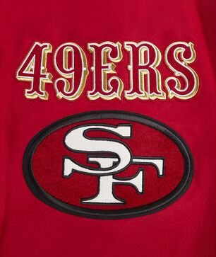 San Francisco 49ers Retro Classic Rib Wool Varsity Jacket