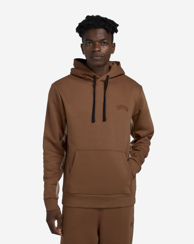 SNIPES Contrast Oversized Hoodie SNQ324003M-NUT Brown 1