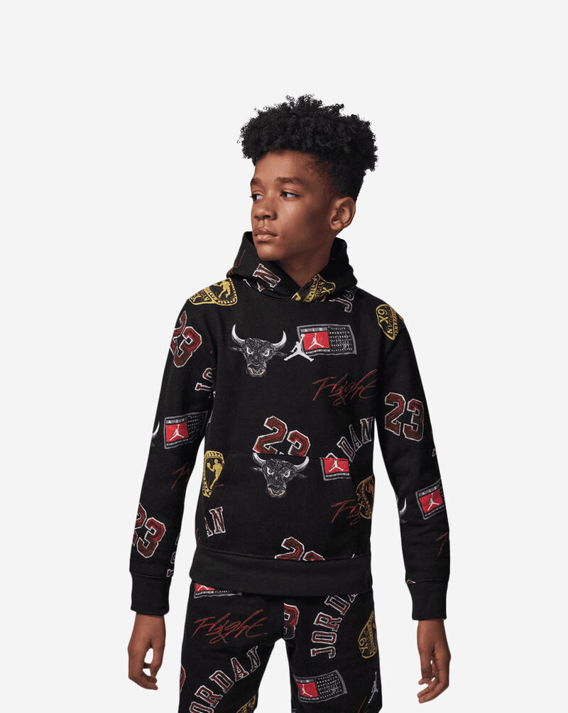 Jordan Grade School Essentials AOP Pullover Hoodie 95C897-023 Multi 1