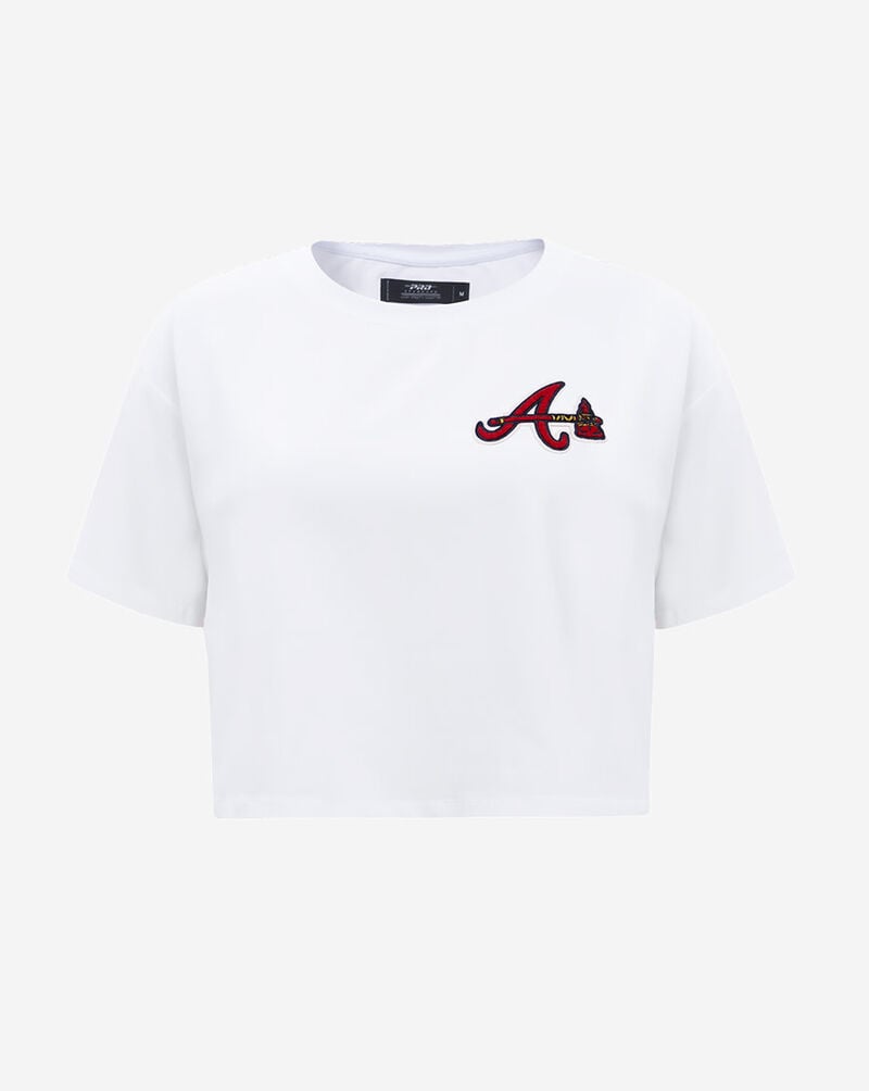 PRO STANDARD Atlanta Braves Classic Boxy Tee LABA34343-WHT White 1