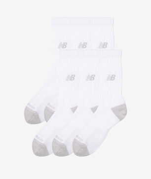 Active Crew Socks 6 Pack