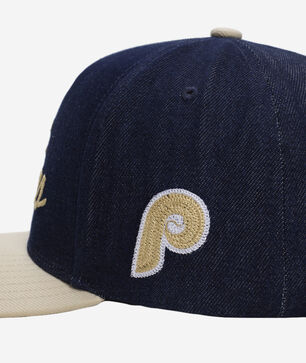 Philadelphia Phillies Pro Pinch Denim Chainstitch Snapback Hat