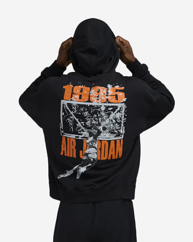 Jordan Brooklyn Oversized Pullover Hoodie IF5853-010 Black 2