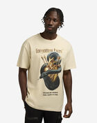 Forgotten Faces Cross My Heart Snake Tee FOFUS050-00208 Beige 1