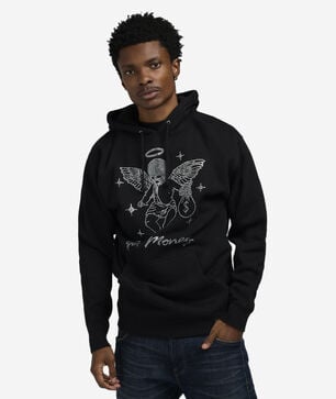Get Money Rhinestone Hoodie
