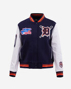 Detroit Tigers Mash Up Rib Wool Varsity Jacket