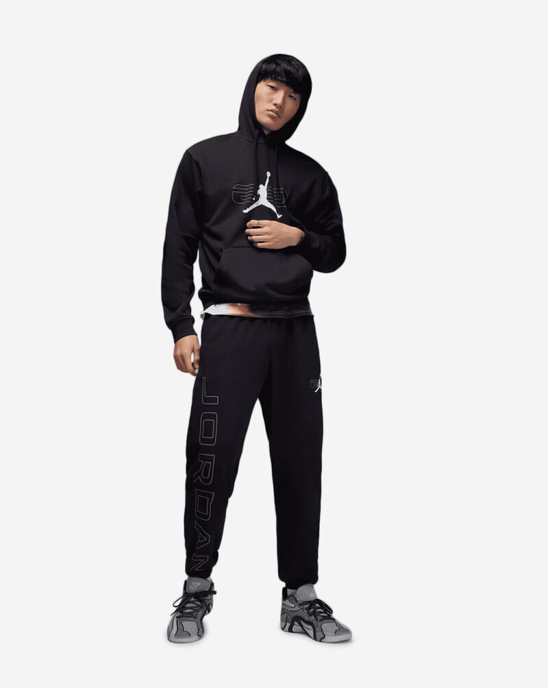 Jordan Sport Crossover Fleece Pullover Hoodie HQ8694-010 Black 4